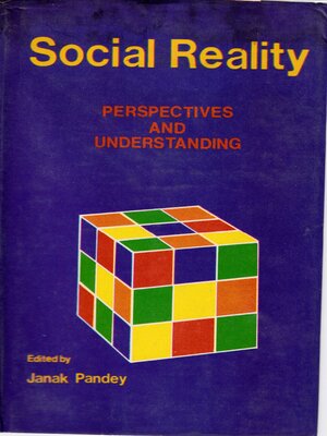 cover image of Social Reality Perspectives and Understanding